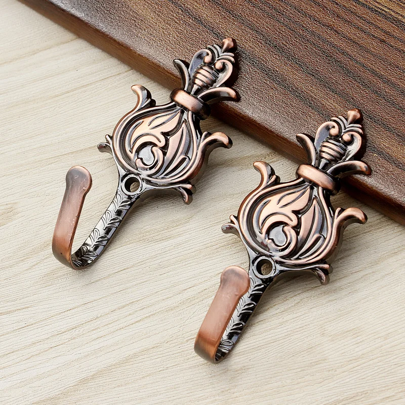 2 шт. крючки для штор из цинкового сплава|Декоративные аксессуары штор| |