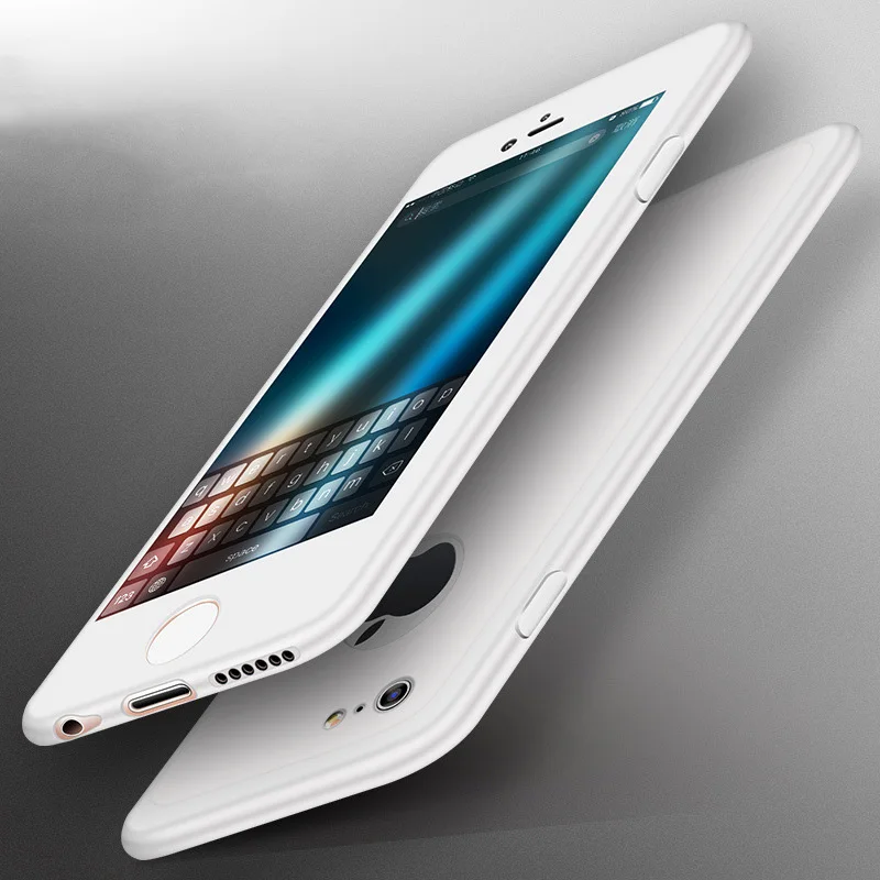 Чехол для мобильного телефона новый стиль iPhone X 6s 7 8Plus 360 градусов все в упаковке