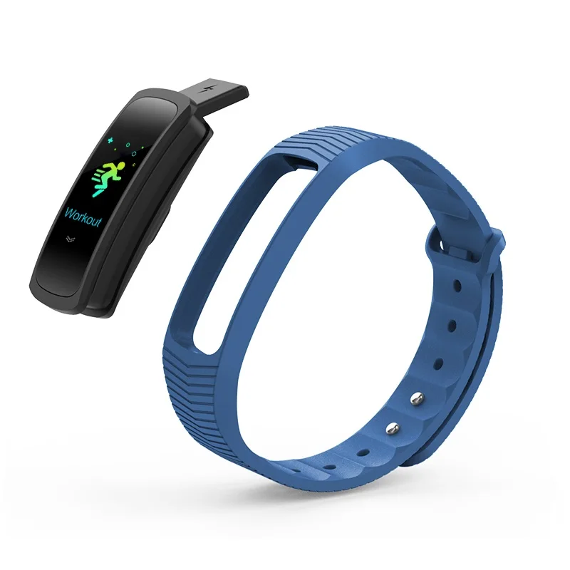 Оригинальный Сэм Смарт фитнес часы браслет Miband OLED Touchpad трекер сна сердце RateBand