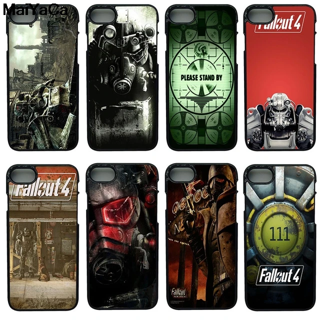 MaiYaCa Fallout 4 видеоигры для iPhone 4S SE 5C 5S 5 6 6S 7 8 Plus X XR XS MAX черный мягкий чехол телефона