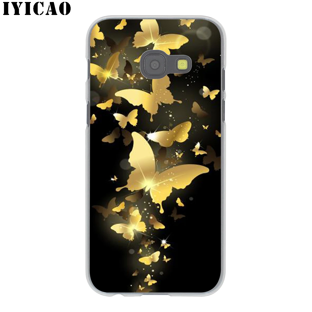 IYICAO бабочка на белые розы цветок Футляр для samsung Galaxy J6 J5 J1 J2 J3 J7 2017 2016 2015 премьер нам