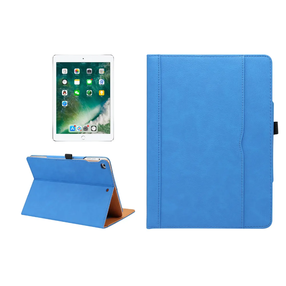 Кожаный чехол подставка на магните для Apple iPad 9 7 2018/2017/Air/Air2|Чехлы планшетов и