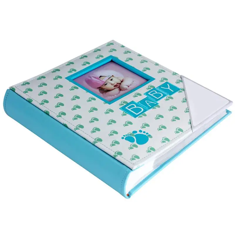 " Baby Journal DIY Прекрасный 200 листов детская книга памяти детский фотоальбом