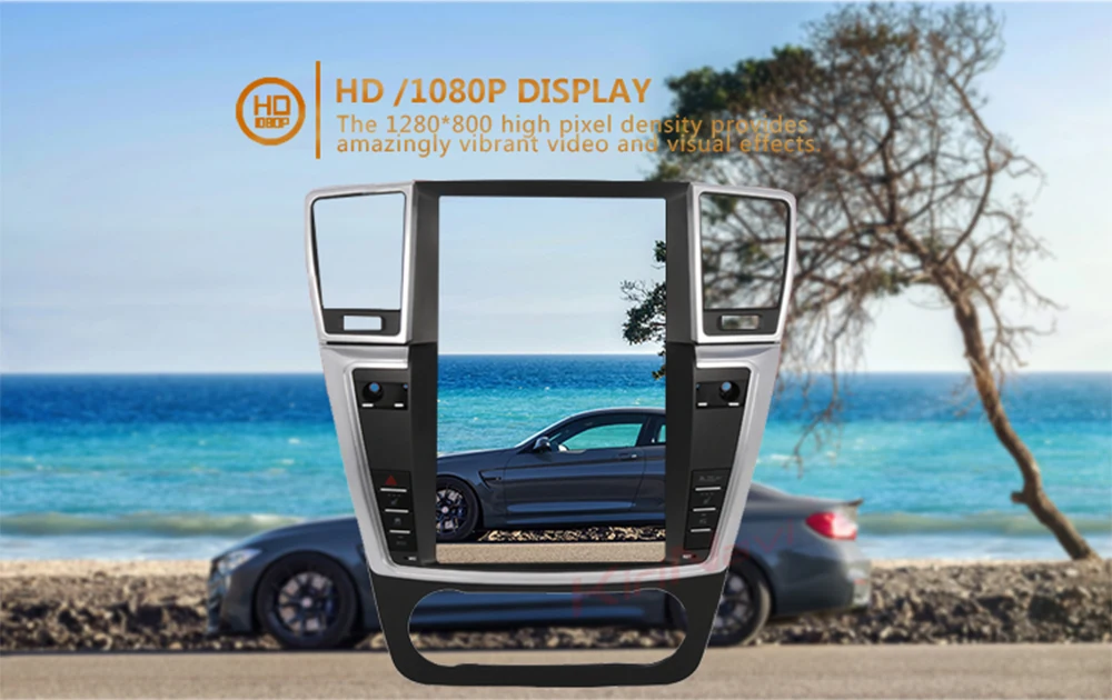 KiriNavi 12," вертикальный Telsa экран Android автомобильный Радио для Mercedes benz GL GL350 GL400 GL450 ML ML300 ML350 автомобильный Dvd мультимедиа