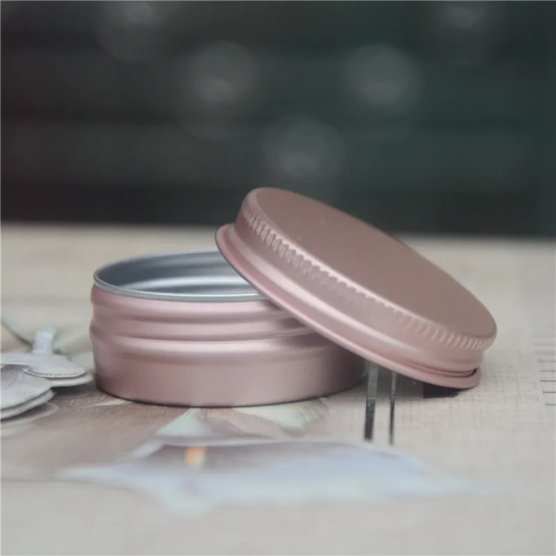 15 г алюминиевые металлические розовые золотые банки профессиональный