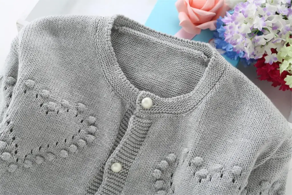 Новые модные кардиганы для девочек, хлопковые кардиганы, хлопковый свитер, одежда для девочек 2-6 лет, 603