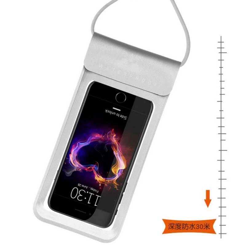 Водонепроницаемый чехол для телефона iPhone 11 Pro Xiaomi Samsung с сенсорным экраном сумка