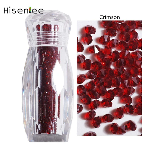 ss3 2880pcs 2880 шт/бутылка 1,1 мм кристально чистый цвет ногтей художественные стеклянные разноцветные стразы микро алмазные Пикси DIY Маникюр 3D украшения - Цвет: ss3 2880pcs