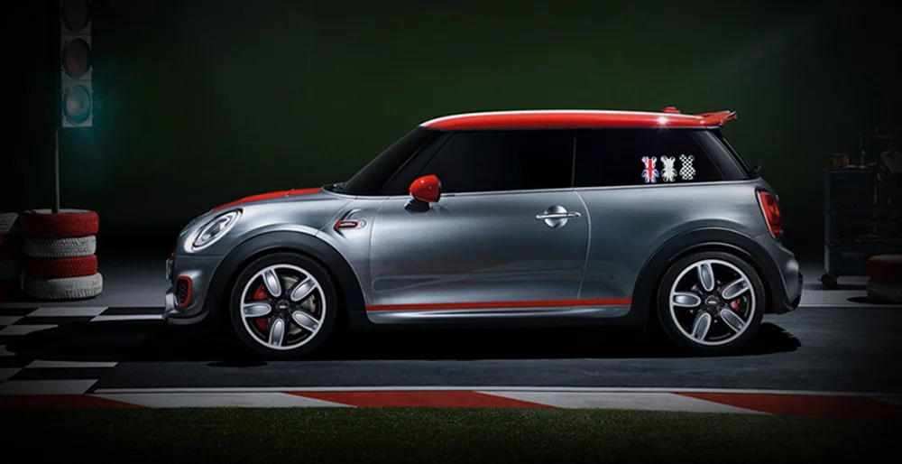 Юнион Джек угрюмый медведь автомобиля окна тела наклейка для Mini Cooper One JCW F54 F56 F55 F60 R56 R55 R60 земляк аксессуары