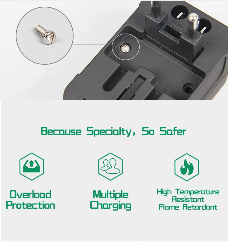 Vrme USB Зарядное устройство Travel адаптер AC Мощность мини Портативный Универсальный