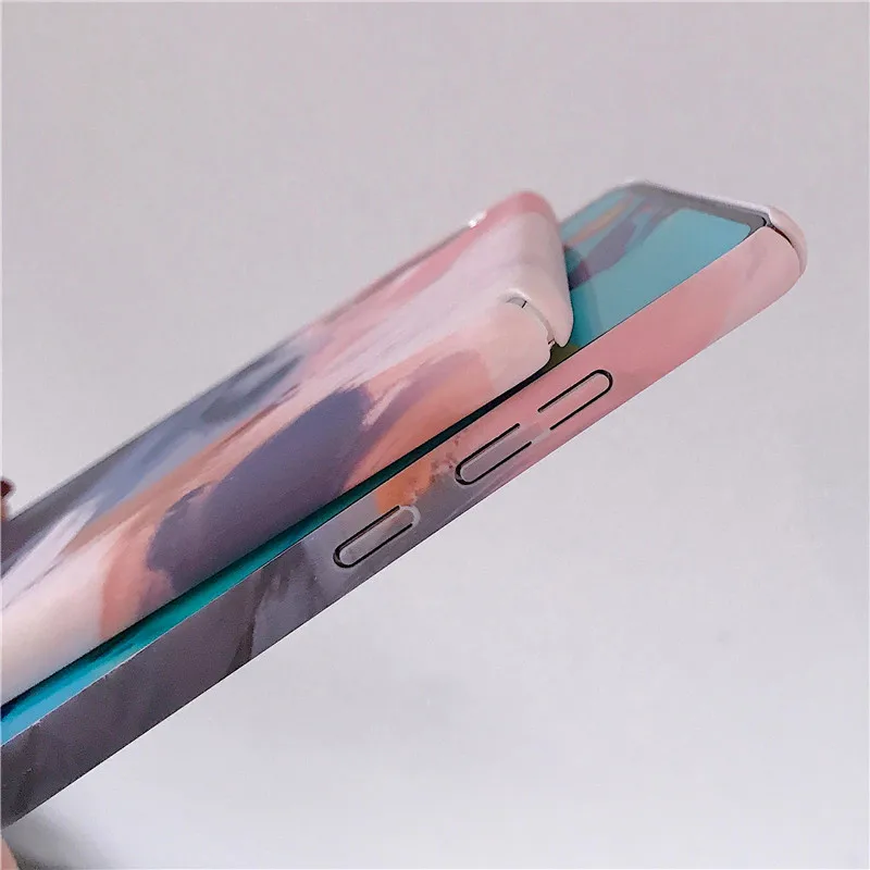 Художественный чехол для телефона с масляной росписью huawei P20 lite Жесткий Чехол Nova
