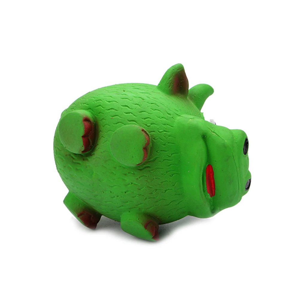 Забавная пищастая собака жевательная игрушка Rubbr Игрушки для маленьких больших
