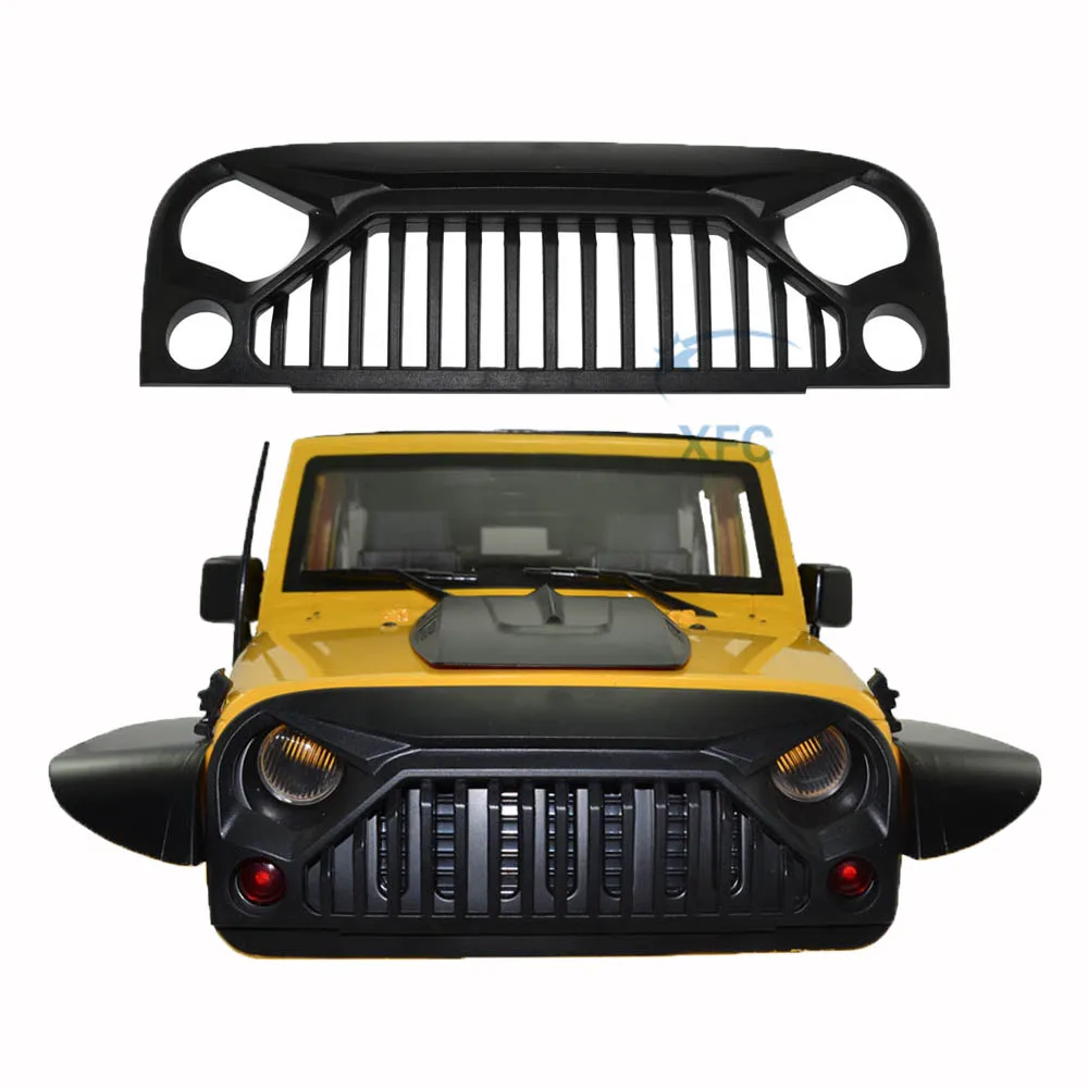 Передняя решетка на входе воздуха RC для 1/10 Rock Crawler RC4WD D90 Axial SCX10 Jeep Wrangler Rubicon Body Shell
