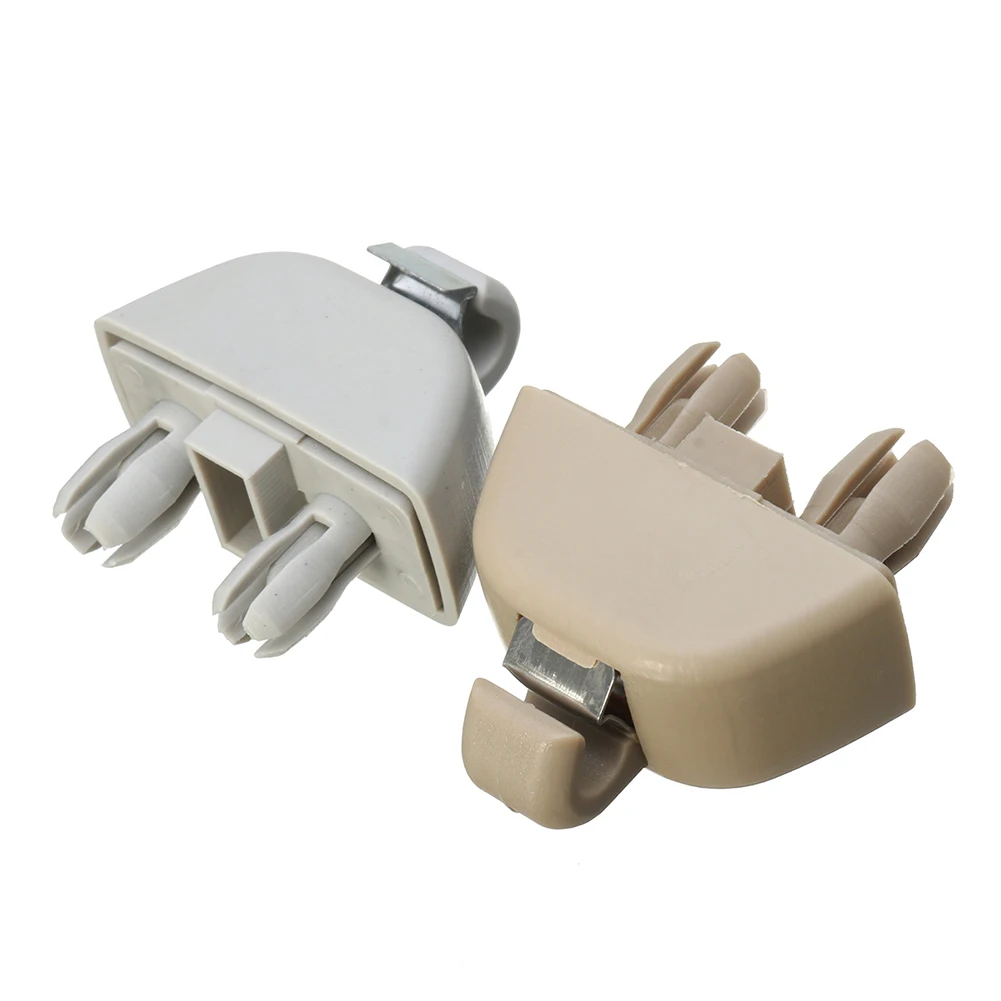 Бежевый внутренняя солнцезащитные крюк для козырька зажим Кронштейн Audi A1 A3 A4 A5 Q3