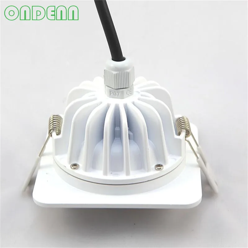 Новый светодиодный потолочный светильник 9 Вт без драйвера с регулируемой