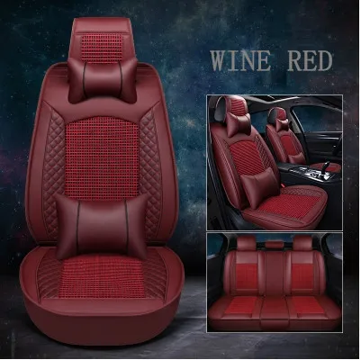 Good quality &amp Free shipping! Full set car seat covers for KIA Cadenza 2017-2011 fashion breathable 2016 |