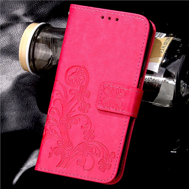 Rose Red Чехол для coque samsung J3 чехол силиконовый чехол для coque samsung Galaxy J3 чехол кожаный чехол J3 6 J320 J320F - Цвет: Rose Red