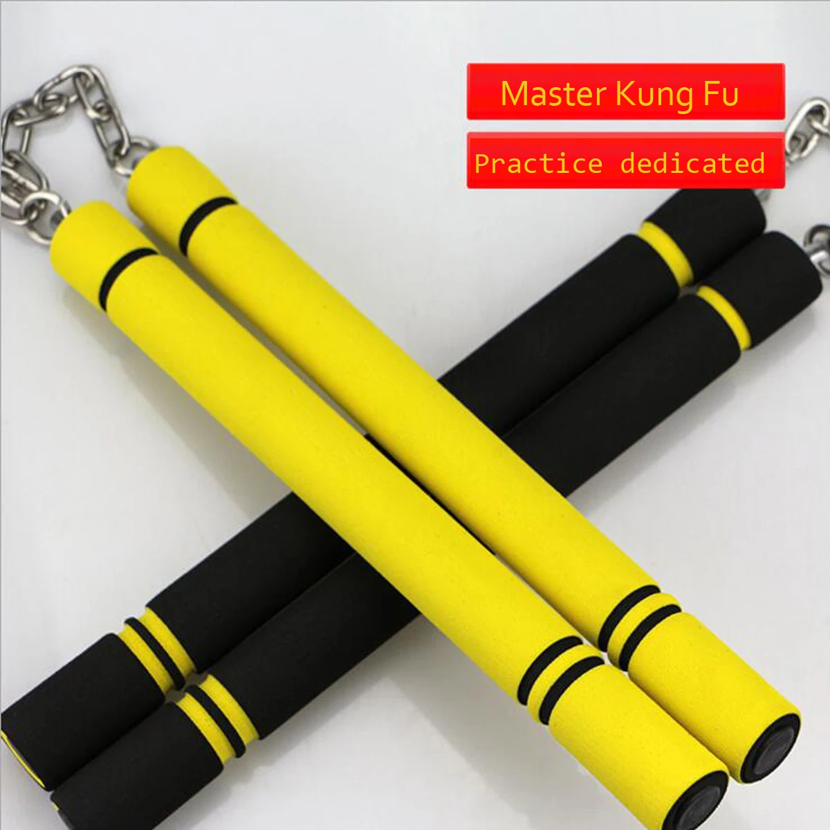 JKD боевое искусство Обучение ПВХ Пена Губка Мягкий карате практики палка Nunchaku