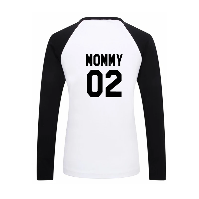 BEKE MATA Family Matching T Shirts Spring 2019 Daddy Mommy Kid Baby Clothes Long Sleeve Look Mother Father Son | Мать и ребенок