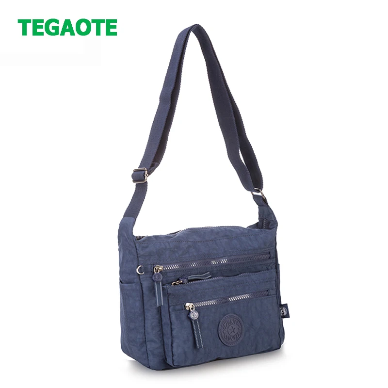 Нейлоновые женские сумки мессенджеры TEGAOTE маленький кошелек сумка на плечо через