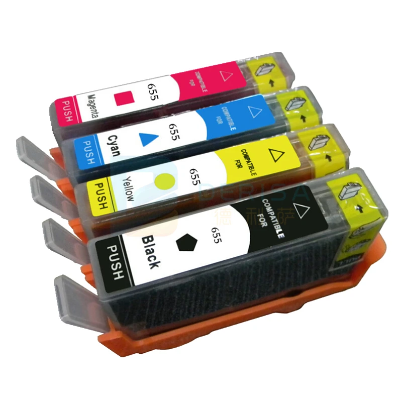 Replacement For HP 655 Ink Cartridges Deskjet Advantage 3525/4615/4625/5525/6520/6525 Printer full ink with chip | Компьютеры и офис