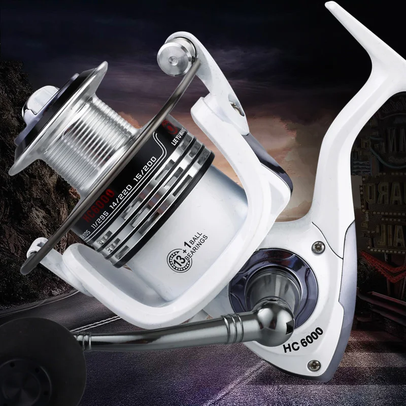 Рыболовная катушка Rooxin металлическая спиннинговая Катушка 12 шарикоподшипников