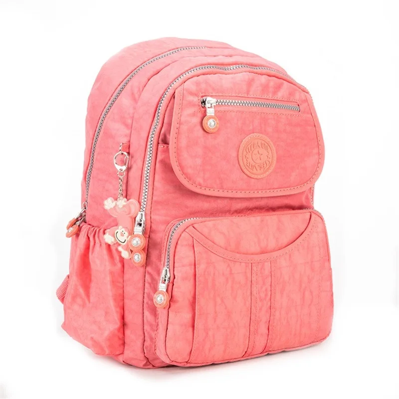 TEGAOTE, школьный рюкзак для девочки-подростка, Mochila Feminina Escolar, женские рюкзаки, сумка, нейлон, Повседневный, Travevl, рюкзак для ноутбука, Femal