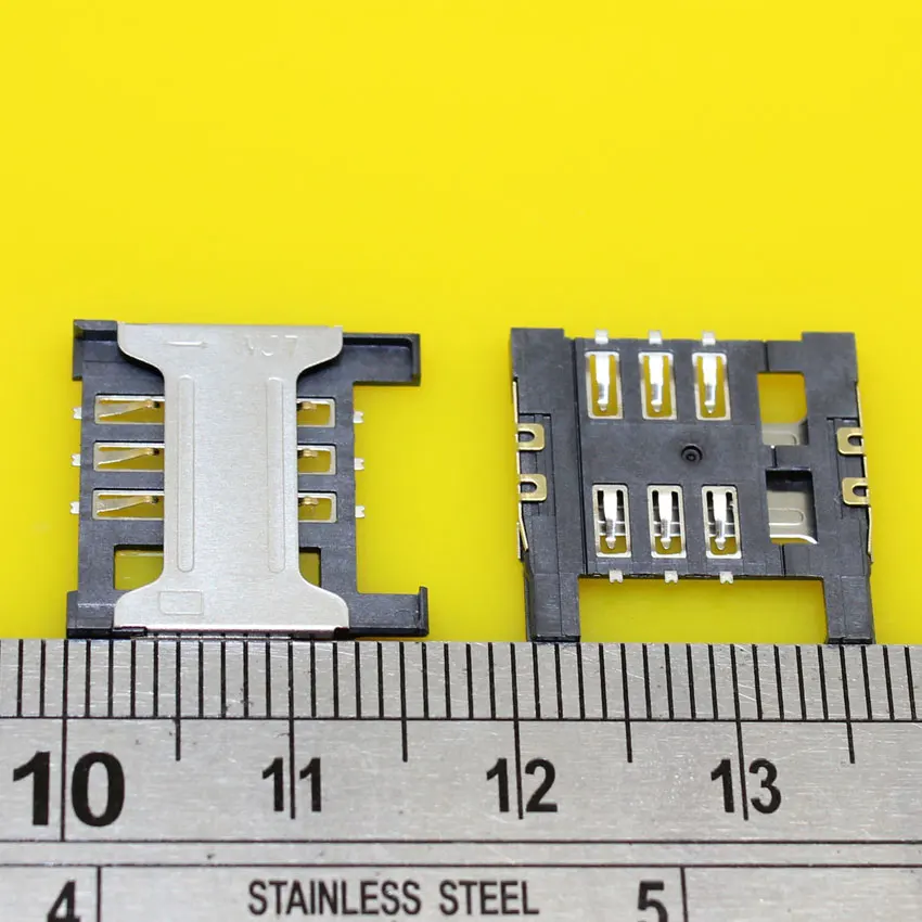Новинка замена коннектора для чтения SIM карты ZTE Blade L2|sim card holder connectors|sim connectorcard sim |