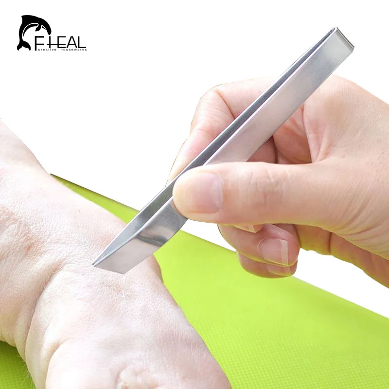 FHEAL 1 шт. щипцы для удаления рыбных костей из нержавеющей стали клещи с зажимом