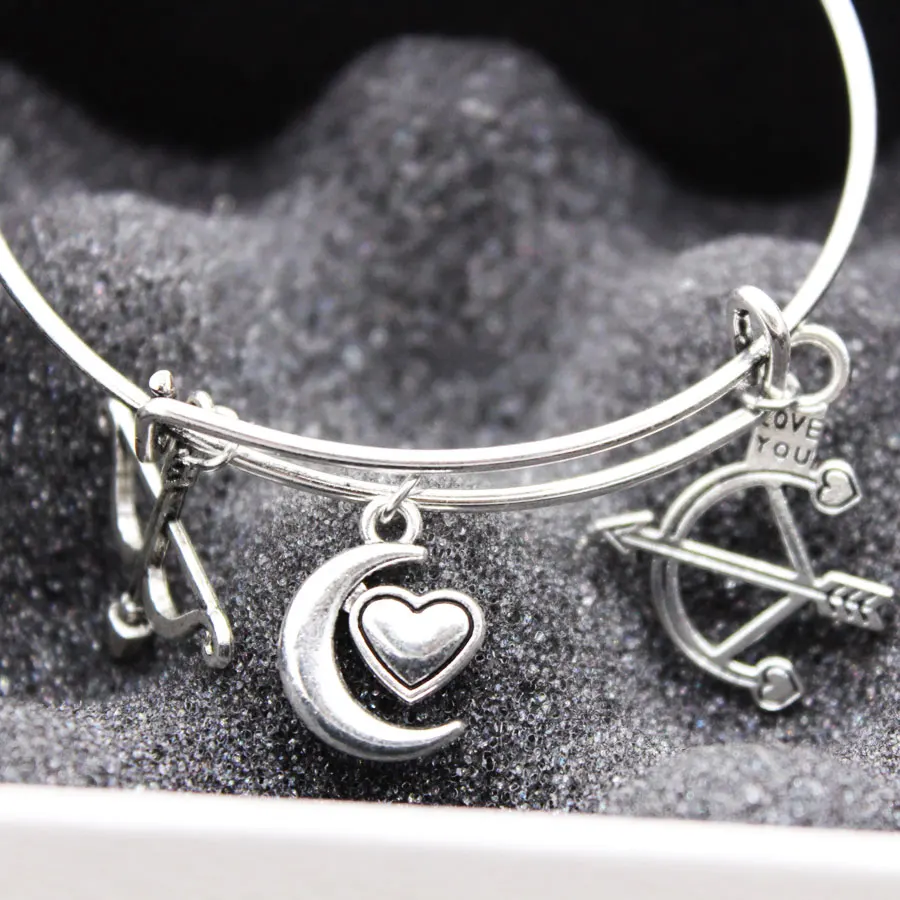 ALX001604 Cupid's arrows euramerican style pendant multielement bracelets fashionable woman clothing accessories bangles | Украшения и