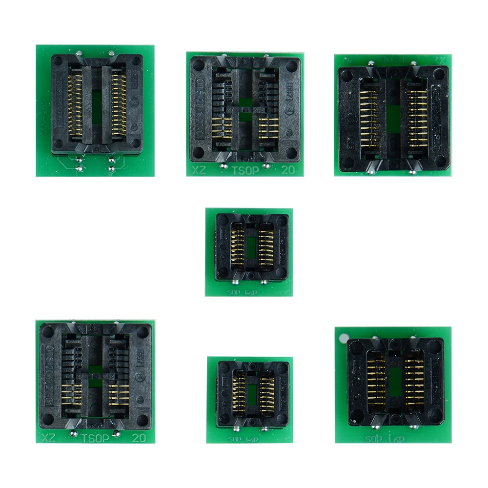 13 шт. адаптер для Superpro Xeltek 610P USB ECU Программатор сгорающий Блок Бесплатная