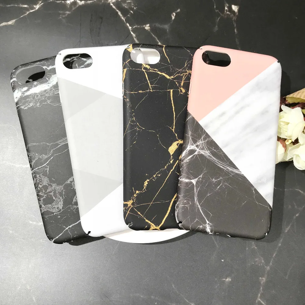 JFWEN For Coque iphone X Case Luxury Fashion marble Painted 6S 6 7 8 Plus Cases Phone Back Cover Hard PC |