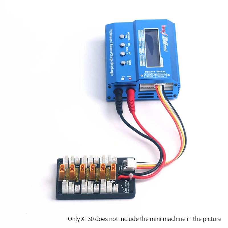 XT30 параллельно зарядки доска для 1 S 2 s 3 LiPo батареи Совместимость с JST PH 0 разъём