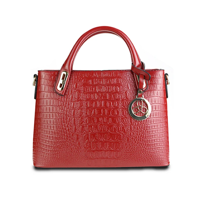 ZackRita Women NEW Fashion Red Leather Business Casual Work Big Tote Handbag Hand Bags with Shoulder Strap Bolsa Feminina B3 | Багаж и