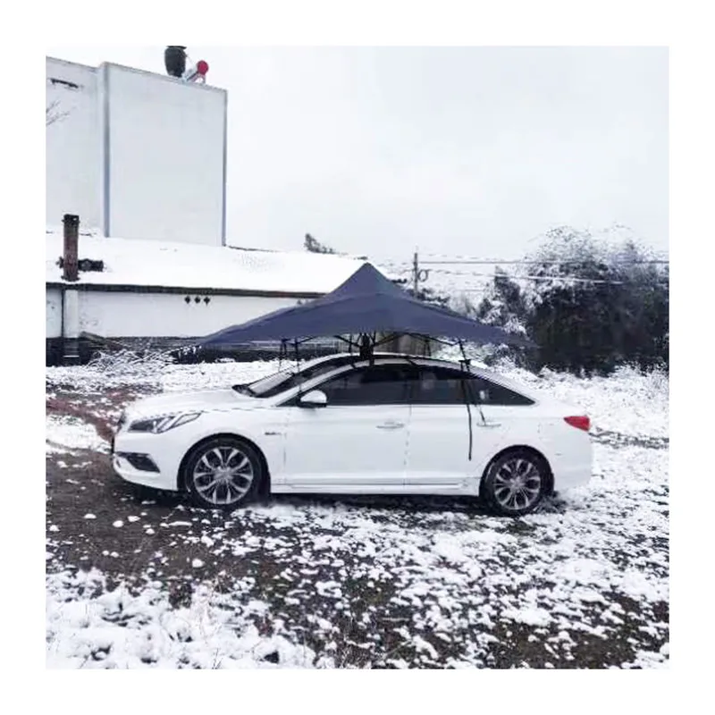 Крыша автомобиля анти-снег укрытие-зонтик автомобиля крышки 3,8 метров дистанционного управления автоматический град защита от снега