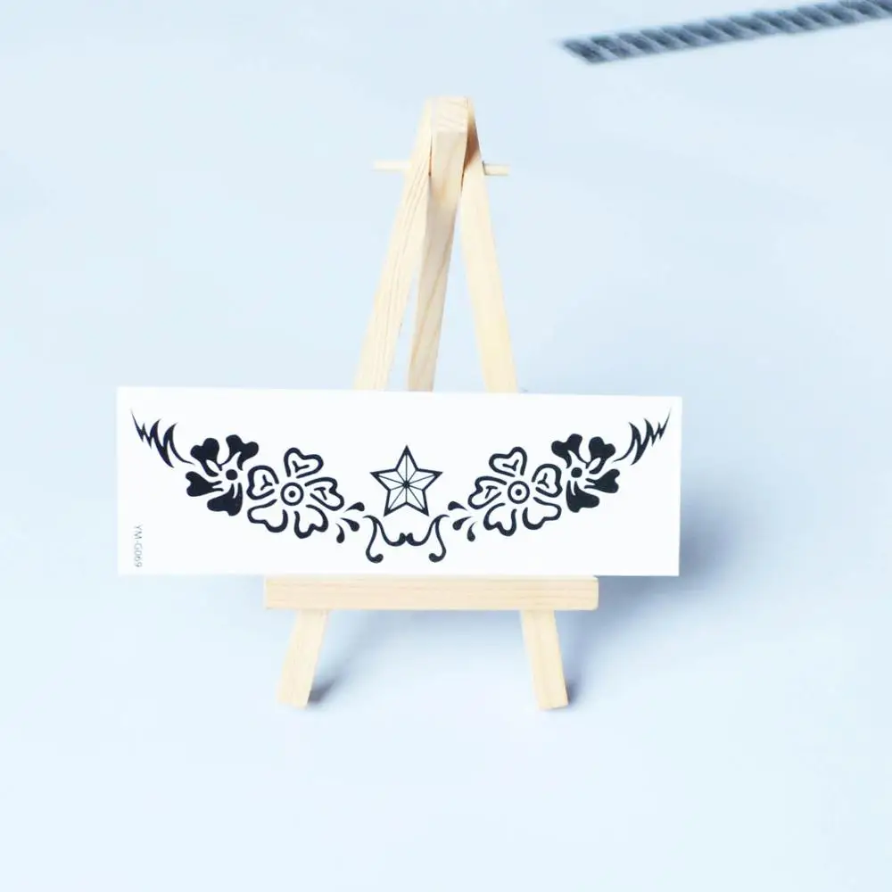 

luminous Temporary Tattoo Stickers Cartoon Design Tattoo Sticker Women Sexy Body Art Arm Neck Fake Tattoo Stickers 039