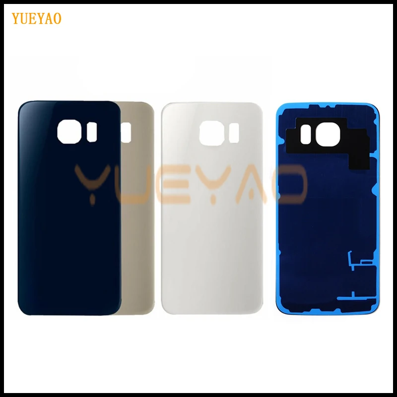 S6 G920 задняя крышка для samsung Galaxy G920F батарейного отсека корпуса чехол Крышка