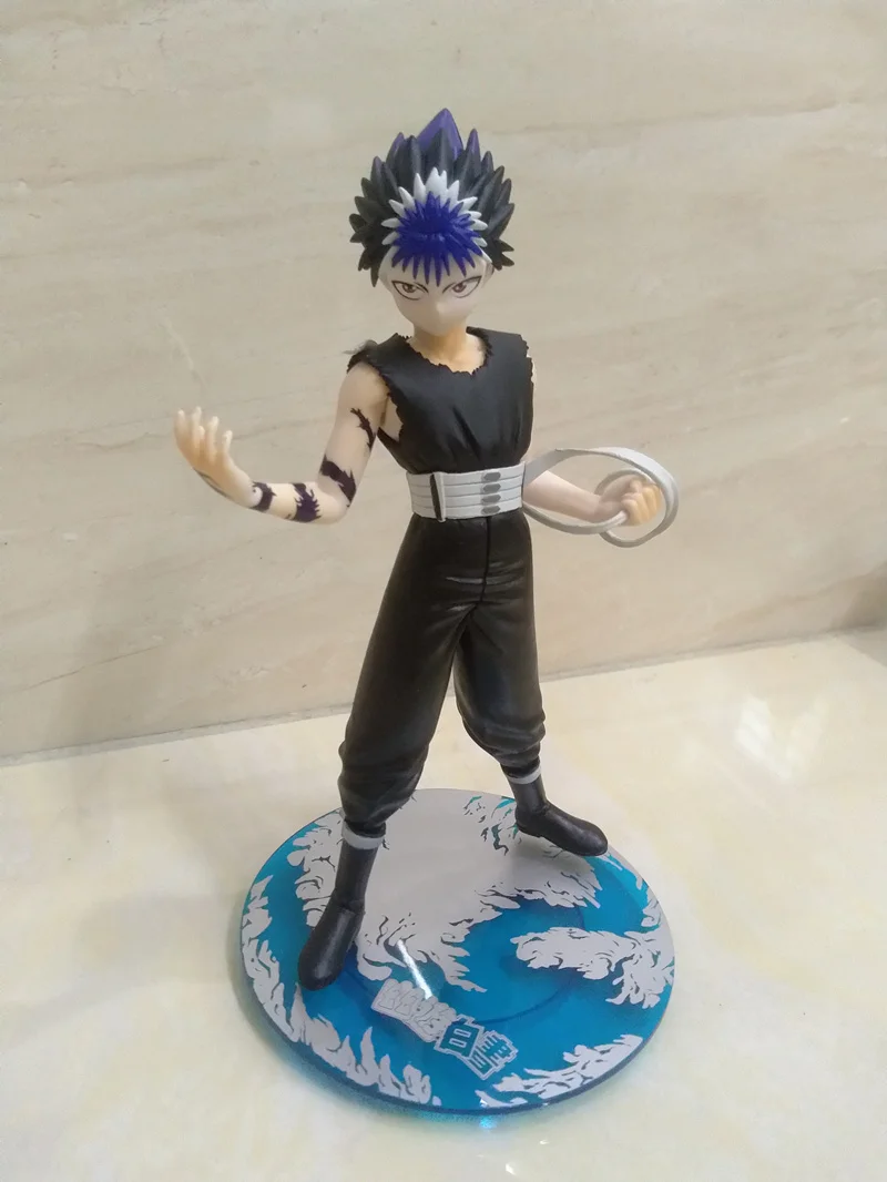 Аниме Yu Hakusho Hiei ПВХ фигурка Коллекционная модель игрушки куклы 19 см|Игровые