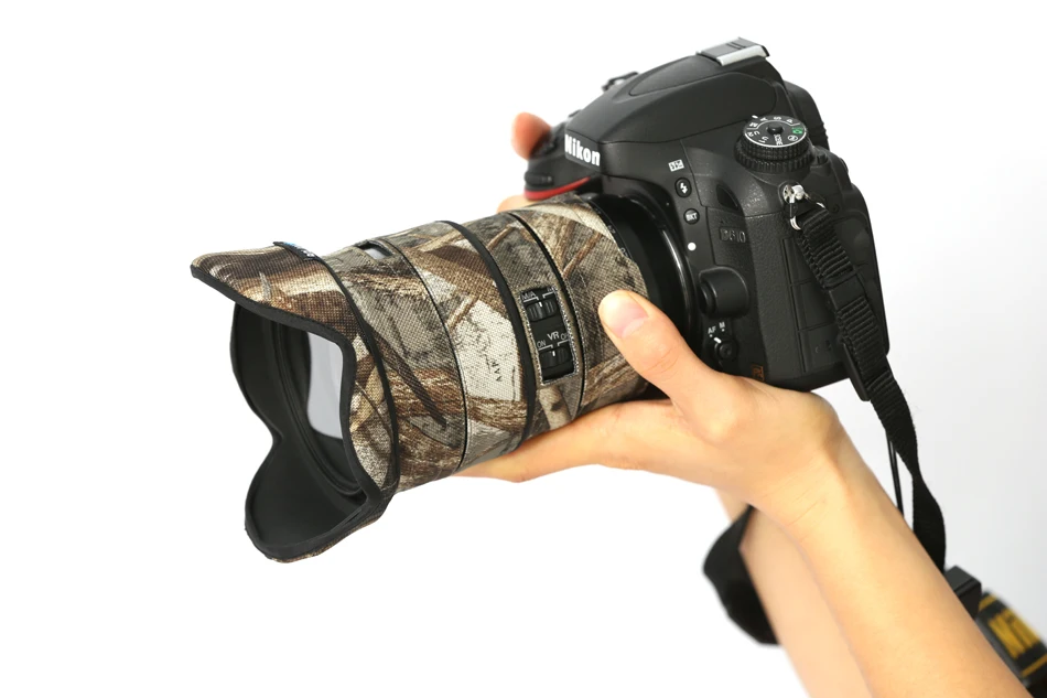 Линзы rolanpro камуфляжное пальто дождевик для Nikon AFS 16 35 мм F/4G ED VR защитный рукав
