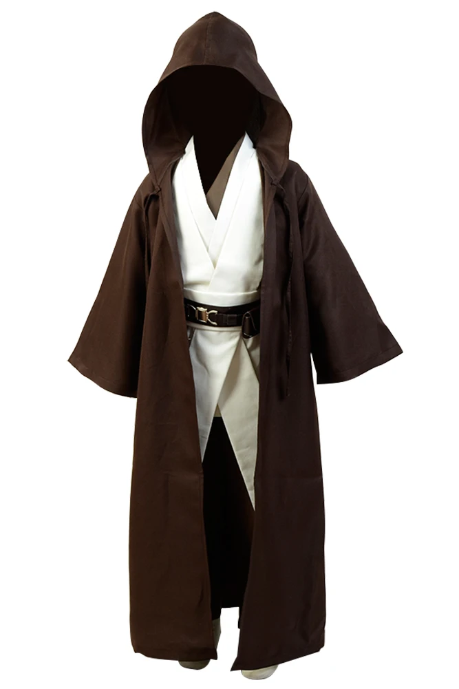 

Star Cosplay Wars Cosplay Kid Jedi Obi Wan Kenobi Cosplay Costume Halloween Kids Child Suit Outfit Halloween Carnival Full Set