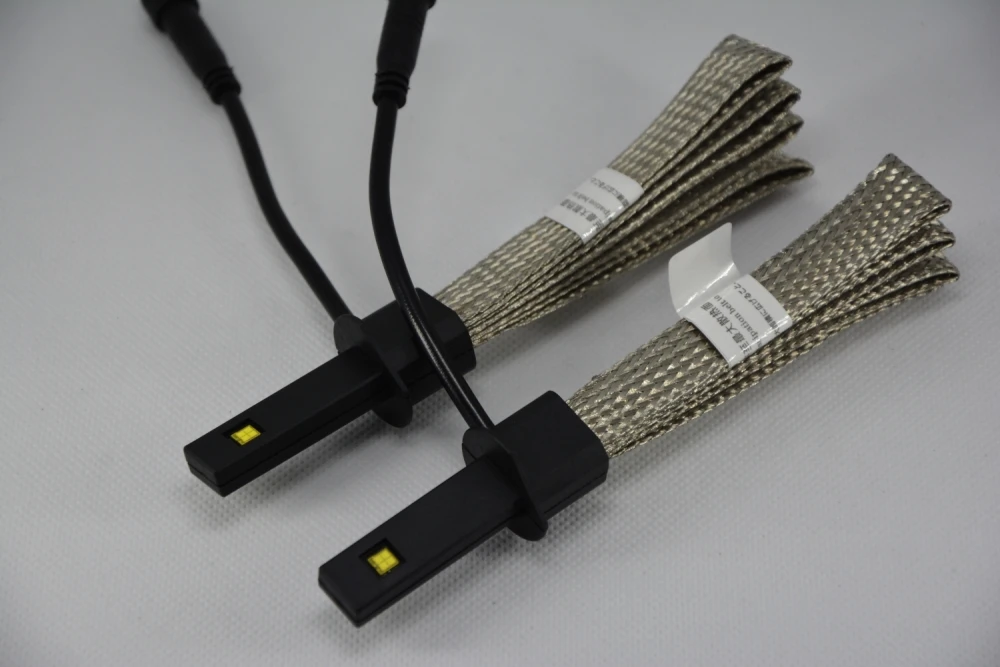 1 компл. H1 40 Вт 5000LM G5 светодиодные фары Тонкий Conversion Kit безвентиляторный lumiled luxeon MZ