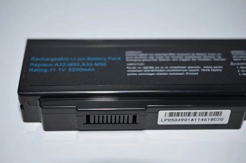 11,1 В 6cell Аккумулятор для ноутбука ASUS M50 M50s M50VM A32-M50 A32-N61 A33-M50 N61J N61Ja N61jq N61jv N61 N53 n61da