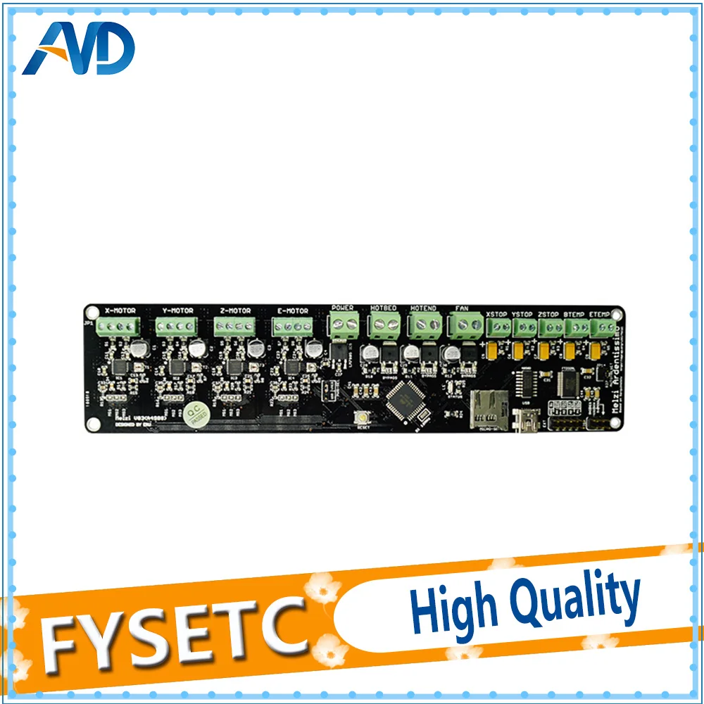 12864LCD+ 3D принтер плата управления DIY комплект часть tronxy Melzi 2,0 1284P 3D принтер печатная плата IC ATMEGA1284P аксессуары