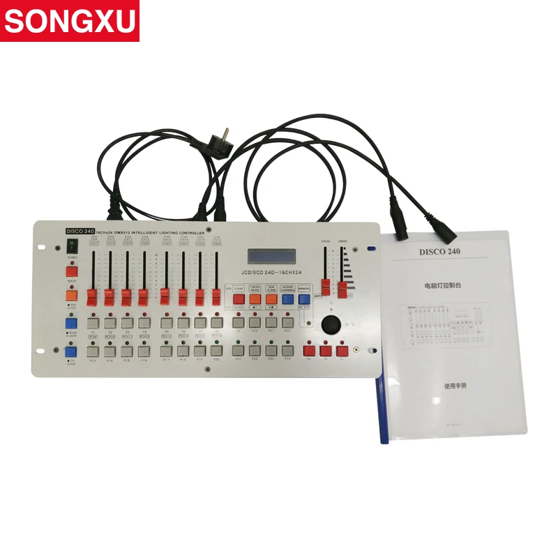 Контроллер DMX 240 вращающаяся головка световая консоль DJ 512 контроллер dmx