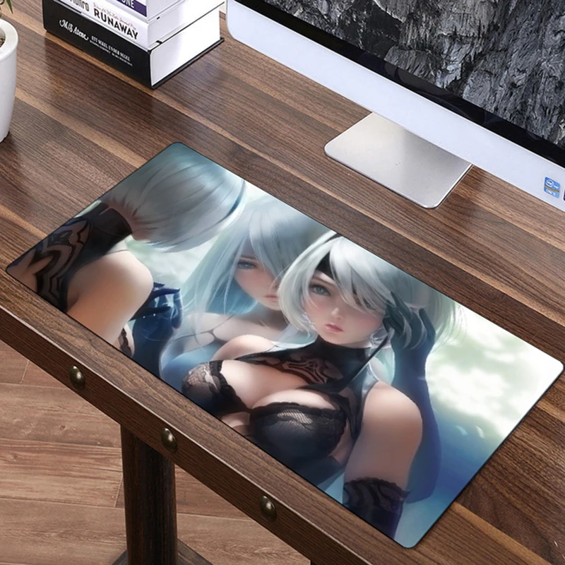 70*30 см коврик для мыши с рисунком аниме NieR Automata YoRHa Sexy Girl большой игровой
