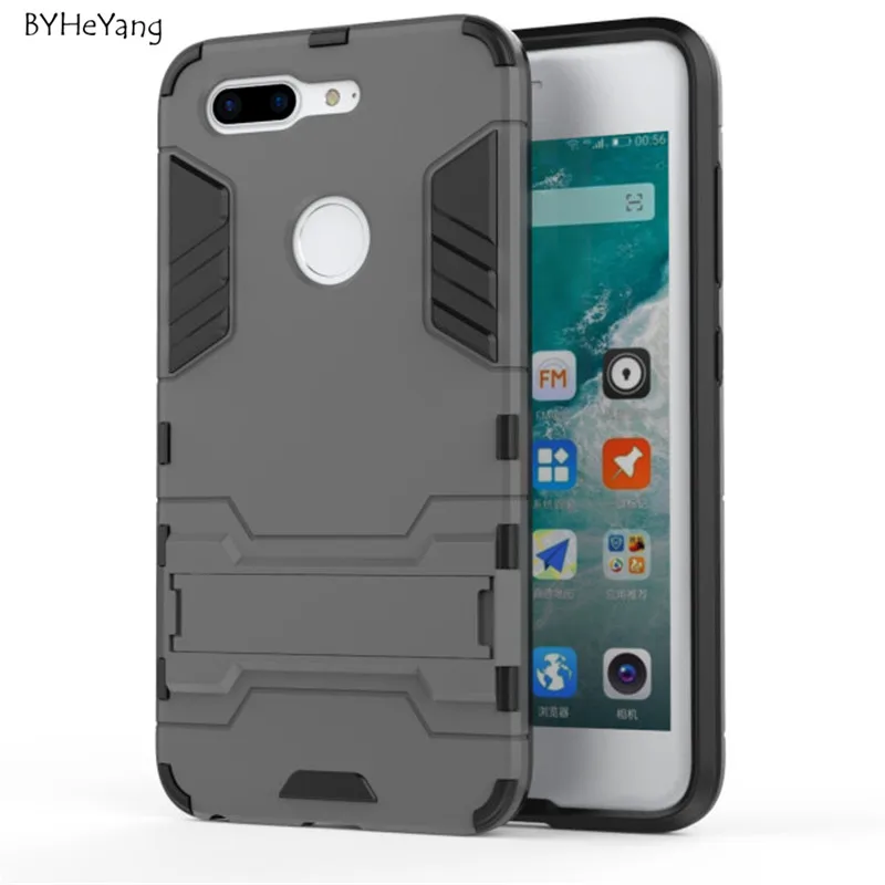 BYHeYang For Gionee S10 Case 5.5inch Silicone Phone Shockproof Robot Armor Hybrid Rubber Hard Back Cover |