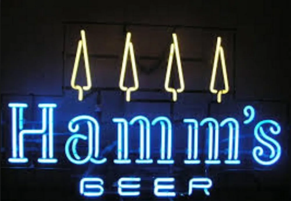 

Custom Hamm's Beer Bar Glass Neon Light Sign