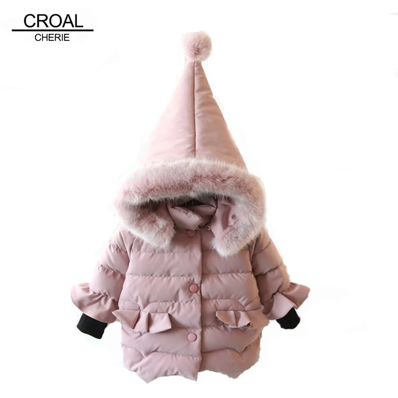 Детская куртка CROAL CHERIE 70 120 см Зимняя парка для девочек хлопковое пальто младенцев