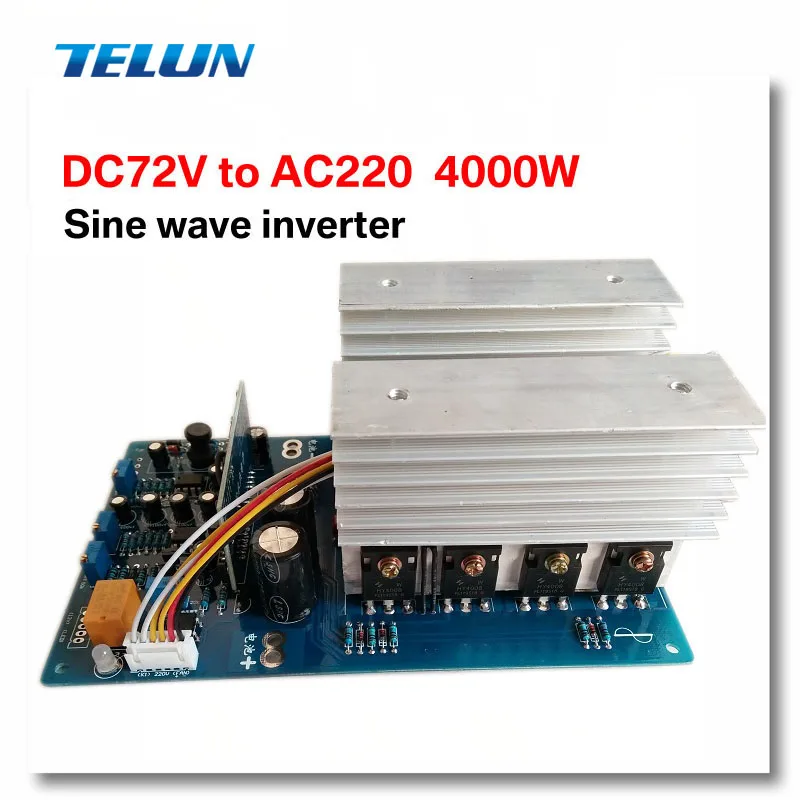 Инвертор TELUN 220 В 72 постоянного тока в переменного 50 Гц|inverter board|pure sine wave invertersolar power