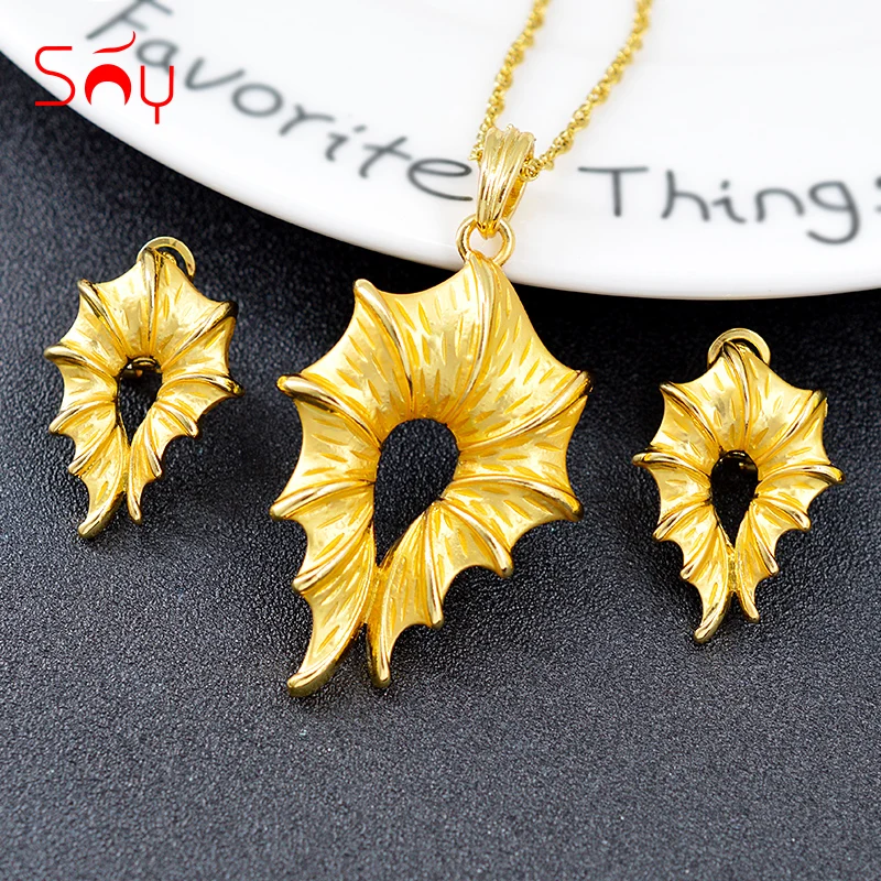 Ювелирные изделия Sunny Jewelry модные серьги ожерелье кулон горячая Распродажа